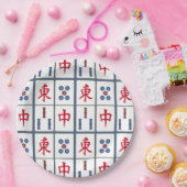 Mahjong Game Tiles Design Paper Teller (Party)