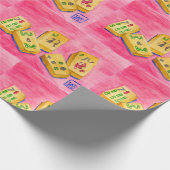 Mahjong Geschenkpapier (Ecke)