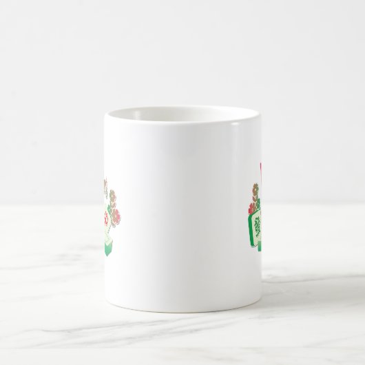 Mahjong gewinnend kaffeetasse (Mittel)