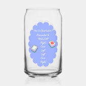 Mahjong-Glas für Freunde Dosenglas (Rückseite)