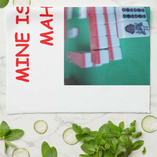 MAHJONG HANDTUCH (Gefaltet)