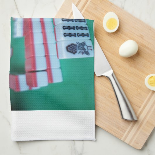 MAHJONG HANDTUCH (Viertel Falte)