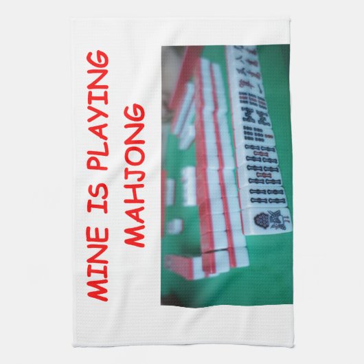 MAHJONG HANDTUCH (Vertikal)