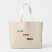 Mahjong Heavenly Hand Tote Bag Jumbo Stoffbeutel (Rückseite)
