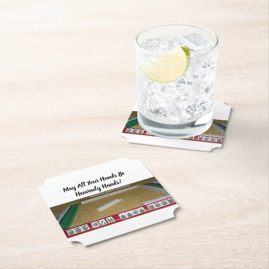 Mahjong Heavenly Hands Coaster Untersetzer (Vor Ort)