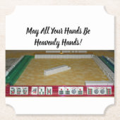 Mahjong Himmlische Hände Untersetzer (Vorderseite)