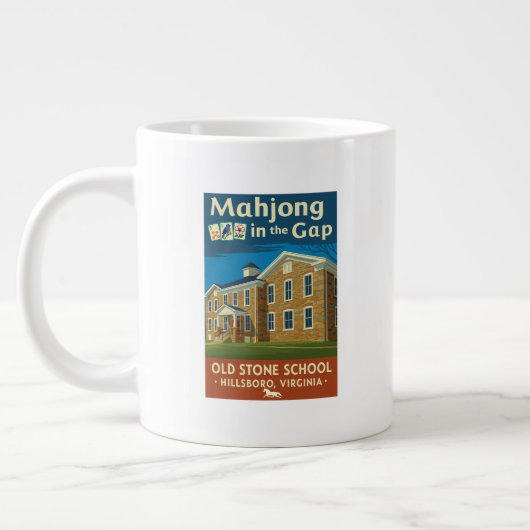 Mahjong in the Gap - Jumbo Mug 20oz Jumbo-Tasse (Links)