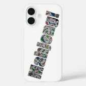 Mahjong IPhone 16 Case (Rückseite)