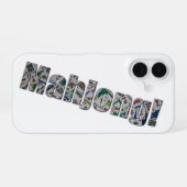 Mahjong iPhone 16 Hülle (Rückseite (Horizontal))
