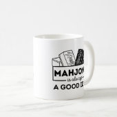 Mahjong ist immer eine gute Idee Kaffeetasse (VorderseiteRechts)