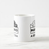Mahjong ist immer eine gute Idee Kaffeetasse (Mittel)