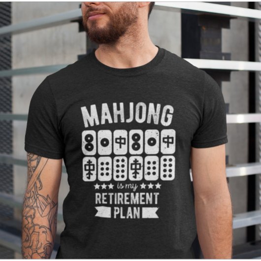 Mahjong ist mein Rentenplan T-Shirt