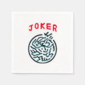 MahJong-Joker Serviette (Vorderseite)