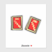 Mahjong Joker Tile Stickers Aufkleber (Blatt)