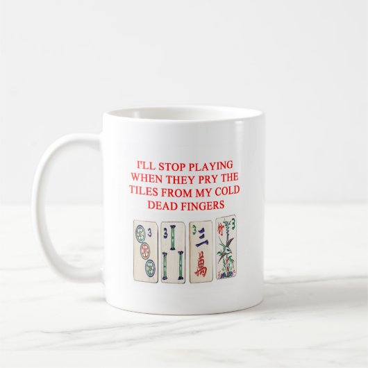 mahjong kaffeetasse (Links)