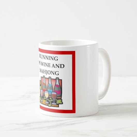 MAHJONG KAFFEETASSE (VorderseiteRechts)