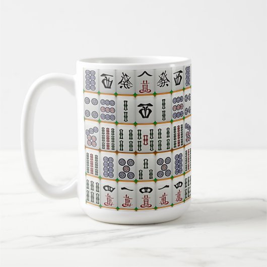 Mahjong Kaffeetasse (Links)