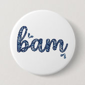 Mahjong-Kaffeetasse Chinoiserie Chic Bam Button (Vorderseite)