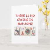 MAHJONG KARTE (Gelbe Blume)