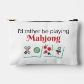 Mahjong-Kosmetiktasche Zubehörtasche (Vorderseite)