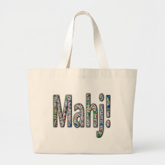 Mahjong Large Tote Bag - Mahj! Jumbo Stoffbeutel