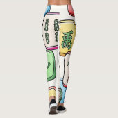 Mahjong-Leggings Leggings (Rückseite)