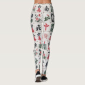 Mahjong-Leggings Leggings (Rückseite)