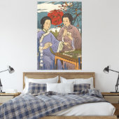 Mahjong Leinwanddruck (Insitu (Schlafzimmer))