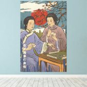Mahjong Leinwanddruck (Insitu (Holzboden))