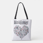 Mahjong-Liebes-Totentasche Tasche (Rückseite)