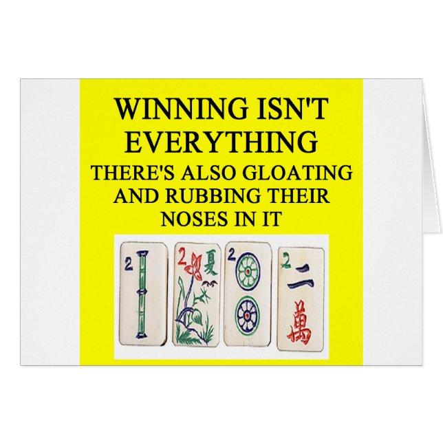 MAHJONG Liebhaber (Vorderseite (Horizontal))