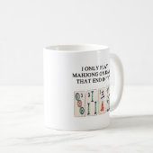 mahjong Liebhaber Kaffeetasse (VorderseiteRechts)