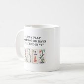 mahjong Liebhaber Kaffeetasse (Vorderseite Links)