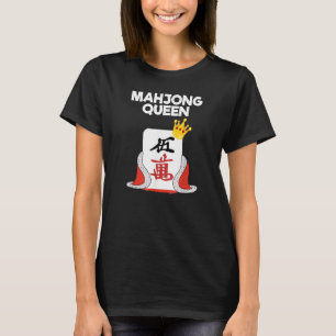 Mahjong Liebhaber spielt chinesisches Mah-Jongg-Sp T-Shirt