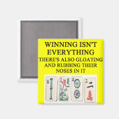 MAHJONG MAGNET (Vorderseite/Rückseite)