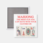 MAHJONG MAGNET (Vorderseite/Rückseite)