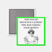 Mahjong Magnet (Vorderseite/Rückseite)