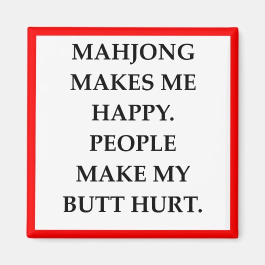 MAHJONG MAGNET (Vorne)