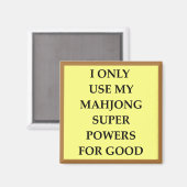 MAHJONG MAGNET (Vorderseite/Rückseite)