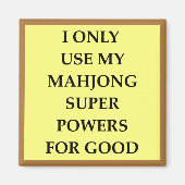 MAHJONG MAGNET (Vorne)