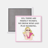 MAHJONG MAGNET (Vorderseite/Rückseite)