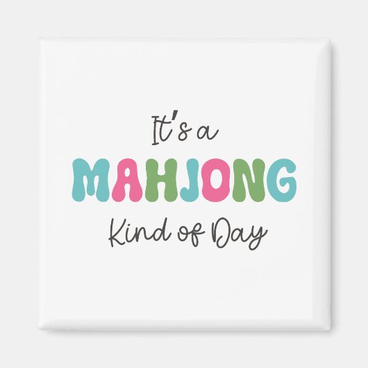 Mahjong-Magnete Magnet (Vorne)