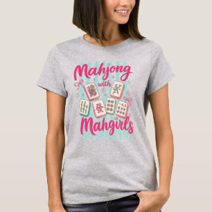 Mahjong, Mahjong mit Mahgirls, Sommer-Spiele-Nacht T-Shirt