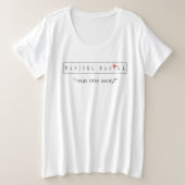 Mahjong Mantra "I war one away" T - Shirt (Design vorne)