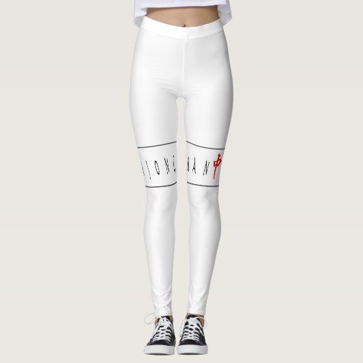 Mahjong Mantra Leggings (Vorderseite)