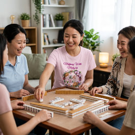 Mahjong mit den Mädchen T-Shirt