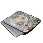 Mahjong Mondaufgang Laptopschutzhülle (Vorne Knopf)