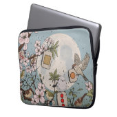 Mahjong Mondaufgang Laptopschutzhülle (Vorderseite Links)