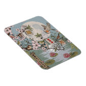 Mahjong Mondaufgang Magnet (Rechte Seite)