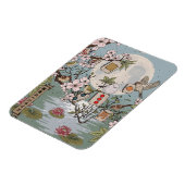 Mahjong Mondaufgang Magnet (Linke Seite)